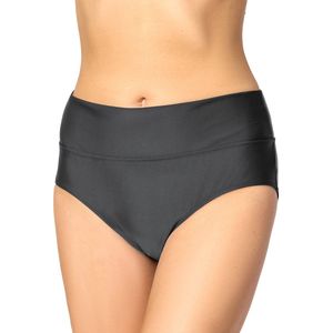 Merry Style - MS-VR-Brief-5 - Bikinibroekje - Grafiet - Elastische Tailleband - Polyamide & Elastaan