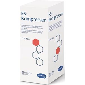 Hartmann - ES Kompressen - Steriel - 10 x 10 cm - 25 x 2 stuks - 8-laags
