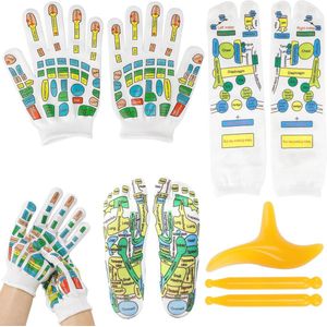 Reflexzonesokken met Acupressure en Massage voor Voetgezondheid | Uniseks Comfortsokken