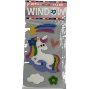 Gel window stickers Unicorn