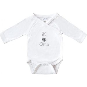 Romper Funnies - I love oma - maat 50-56 - oma geschenk - oma cadeautje - zwangerschapsaankondiging oma