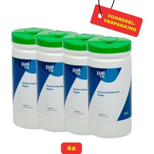 4 x Pal TX Desinfectiedoekjes 200 stuks - voordeelverpakking