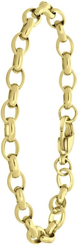 Lucardi - Blanche - Armband - Goudkleurig - Staal - 20 cm