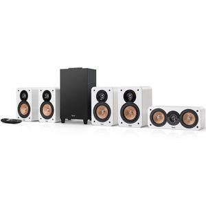 Teufel - ULTIMA 20 CONCEPT - Home Cinema Set - Wit - Bluetooth aptX, HDMI ARC CEC, USB-C
