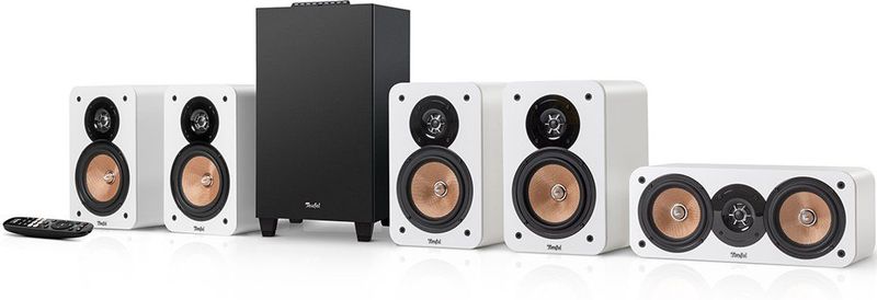 Teufel - ULTIMA 20 CONCEPT - Home Cinema Set - Wit - Bluetooth aptX, HDMI ARC CEC, USB-C
