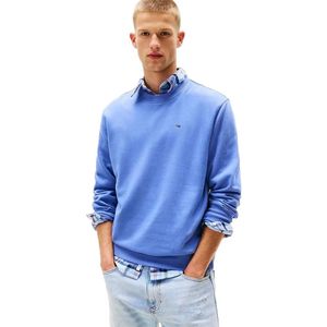 Tommy Jeans - Flag Regular Fit - Sweatshirt - Zwart