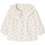 Vertbaudet - Blouse - Hartjes - Katoengaas - Babymeisje