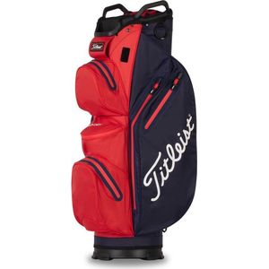 Titleist StaDry Waterproof Cartbag, navy/rood