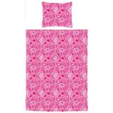 ESTAhome dekbedovertrek paisleys fuchsia roze - 158866