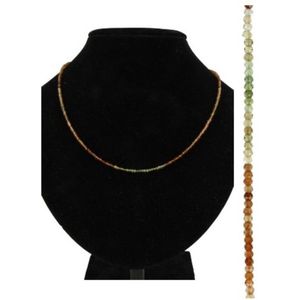 Toermalijn oranje summer vibes ketting