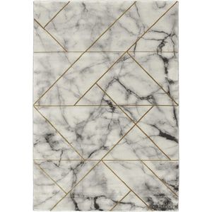 Vloerkleed laagpolig 160x230 cm - Zacht - Modern design - MARBLE by The Carpet