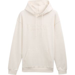 TOM TAILOR DENIM - Sweatshirt - Wolwit - Capuchon met Trekkoord