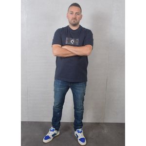 Ma.Strum Tromple Loeil Badge Tee