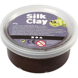Silk Clay bruin 40gr