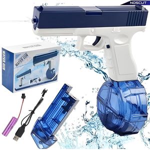 Noscut Elektrische Waterpistool- Automatische Waterpistool- Buitenspeelgoed- Waterspeelgoed- Zomer- Blauw
