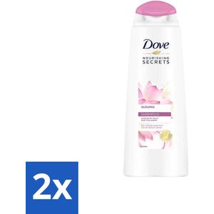 Dove - Nourishing Secrets - Shampoo - Roze Lotus & Rijstwater - 250 ml - Glans Shampoo