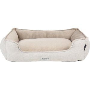 Scruffs Harvard Box Bed - Orthopedische Hondenmand - Memory Foam - XXL - Pearl Grey - 110 x 85 cm