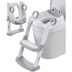 Thermobaby Kiddyloo Toilettrainer, Wit Grijs
