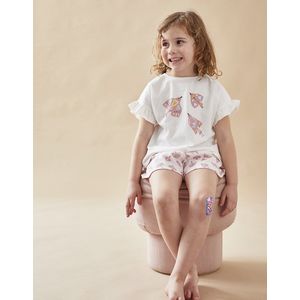 Noukie's - Pyjama - Zomer - Meisje - Vogrels - 2 jaar 92