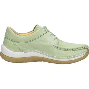 Wolky - Celebration - Veterschoenen Laag - Groen
