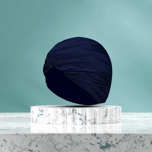 Tulband badmuts voor dames - Gehoorbeschermende badmuts - Antislip badmuts - Retro badmuts - Meisjes badmuts - Elastische badmuts - Zomer badmuts lang en kort haar - One size