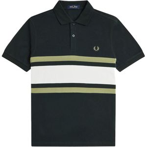 Fred Perry Panelled Polo Shirt