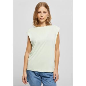 Urban Classics Mouwloze top -M- Modal Padded Shoulder Groen