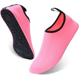 Waterschoenen - blote voeten - Quick-Dry Aqua sokken voor zwembad - strand - outdoor - surfen - yoga - oefeningen - roze - 36/37 EU