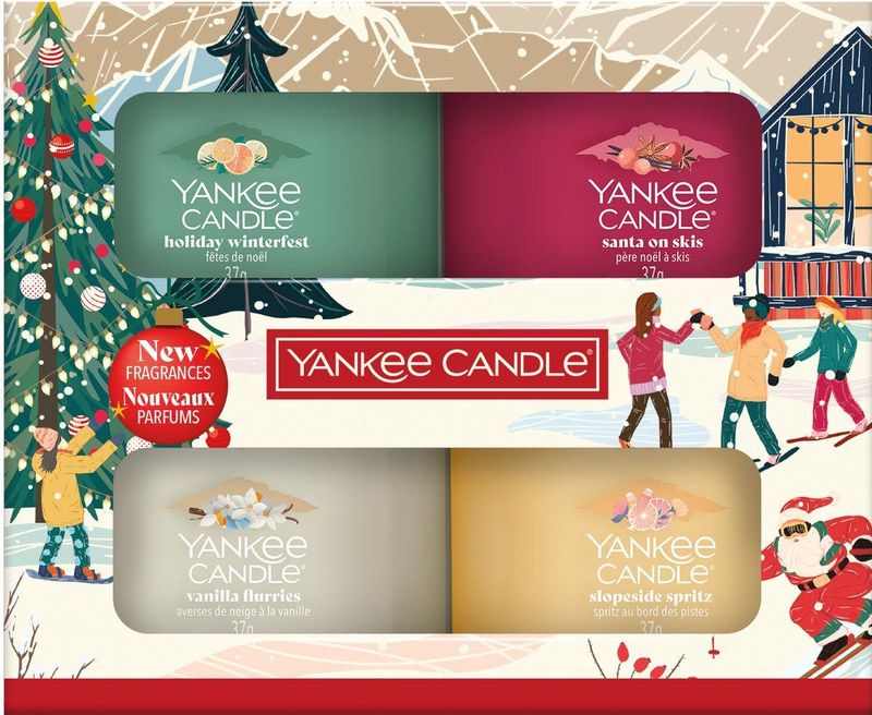 Yankee Candle - Apres Ski Collection - Geurkaarsen - Set van 3 - Kerst Classics