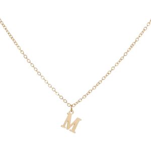 Livano Ketting - Dames - Staal - Nep zilver - Met Hanger - Nep Goud - M