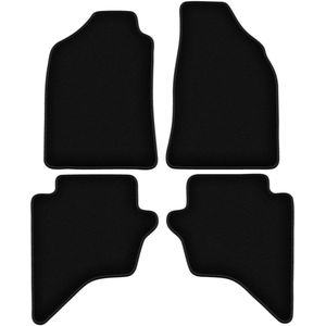 BASIC zwarte velours matten voor: Mazda BT-50 pick-up (2007-2012)