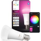 Philips - Hue Smart Lamp - E27 - Peer A67 - Mat - White & Color Ambiance - Zigbee