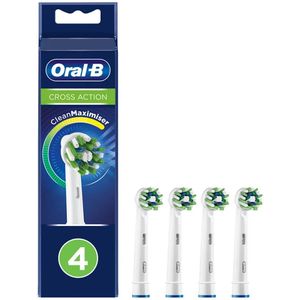 Oral-B Cross Action Pro - Opzetborstels - 4 Stuks