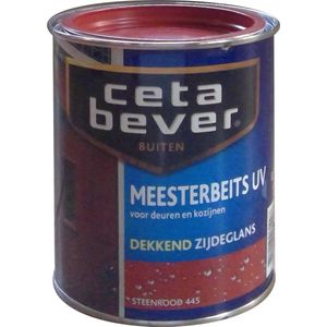 CetaBever Meesterbeits UV 0,75L - Robijnrood 406