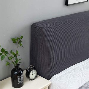 Headboard Cover 180cm Elastic Dust Protection Washable Double Bed 170-190cm Grey hoofdbord hoes elastische