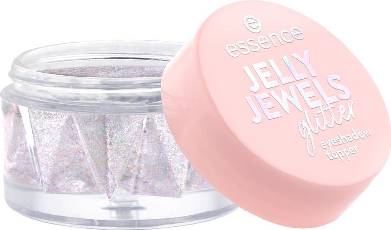 Essence - Jelly Jewels - Oogschaduw Topper - Zilver - Glitter