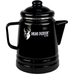 Valhal Outdoor Percolator - 1,7L (ongeveer 6 koppen) , geëmailleerd staal - VH1.7P