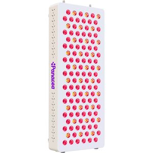 Panacea Rood Licht Therapie LED Infraroodlamp 4 Golflengtes Lichttherapie - Fibromyalgie – Collageen Lamp - Red light therapy