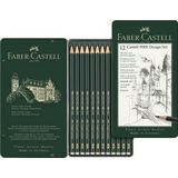 Faber-Castell grafietpotlood - serie 9000 - bliketui a 12 stuks - FC-119064