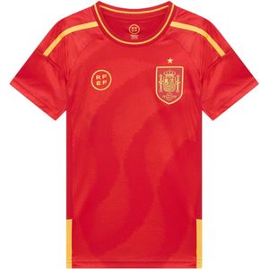 Sportshirt - Spanje - Rood - 100% Polyester