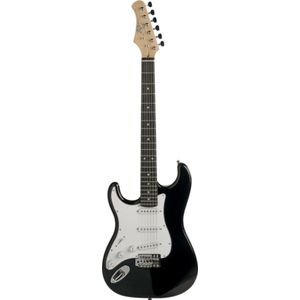 Elektrische gitaar EKO Tribute S300BLK-LH Black Linkshandig