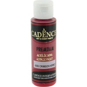Acrylverf - Crimson Red - Cadence Premium - 70 ml