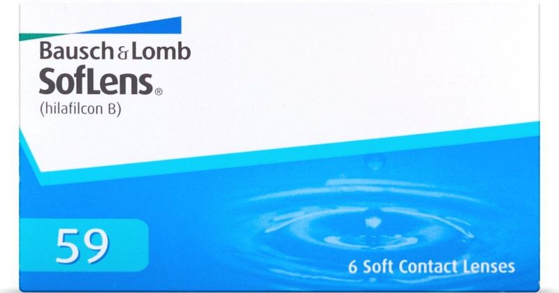 +4.00 - SofLens® 59 - 6 pack - Maandlenzen - BC 8.60 - Contactlenzen