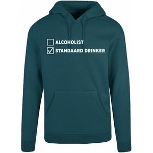 7311 - Hoodie - Standaard drinker-Bottle Green-XS