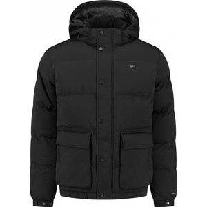 Ballin Amsterdam - Pocket Puffer Jas - Zwart - Heren Regular Fit
