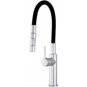 Keukenmengkraan Chroom met Uittrekbare Uitloop - GAMMA