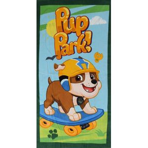 PAW Patrol PUP Park - strandlaken - 70 x 140 cm - Multi - Badlaken - Badhanddoek - Handdoek