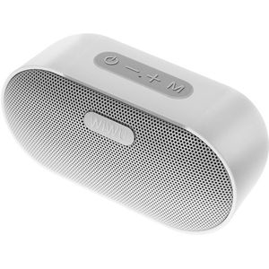 Wiwu - Thunder H8 - Wireless Bluetooth Speaker - Wit - 6 uur batterijduur
