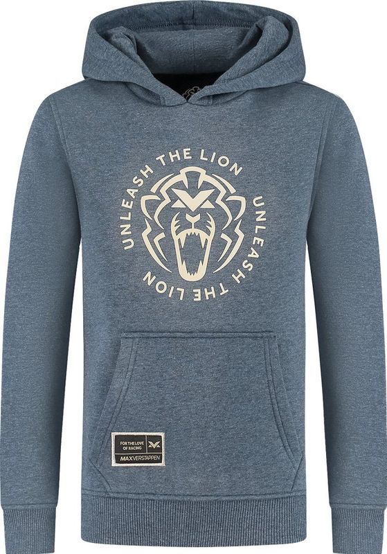 Kids - Hoodie - Heather Blue - Unleash The Lion