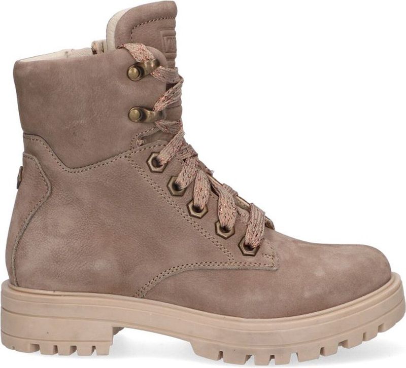 Twins - 323685 - Sportschoenen - Beige - Leer